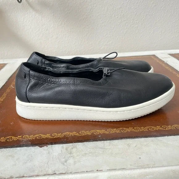 Eileen Fisher Shoes Eileen Fisher Sydney Slip On Black Leather
